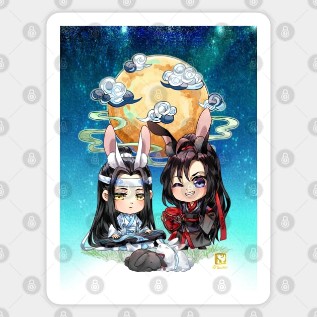 Bunny WangXian Sticker by Torikii